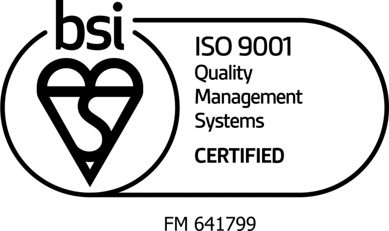 BSI - ISO 9001 Quality Management Systems Certified