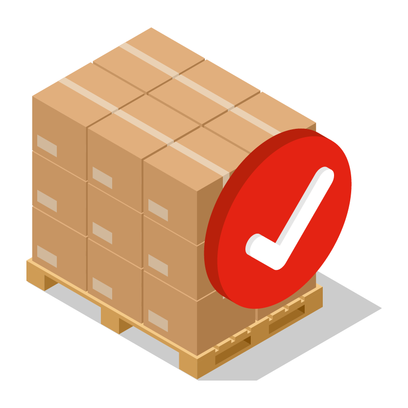 XL pallets catered for