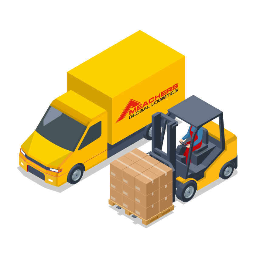 Delivered through the Palletways network